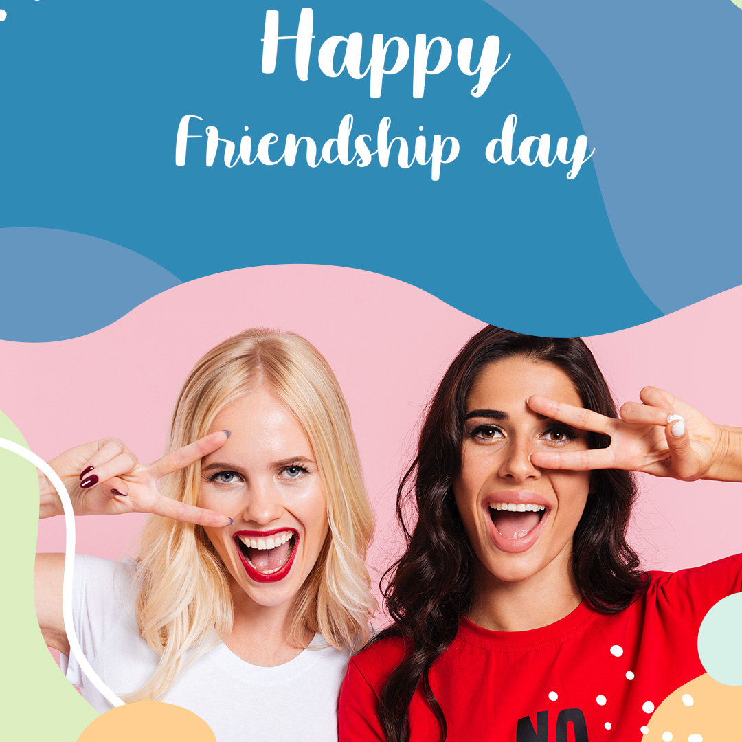 Friendship day with a heart 🤩